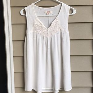 Relisting!  Cute boho cream color top by Mossimo